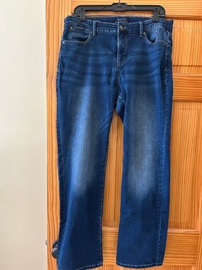Talbots Blue Curvy Jeans - Simply Flattering Collection